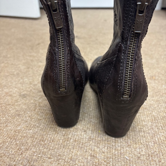 Frye Carson Wedge Bootie - Picture 3 of 5
